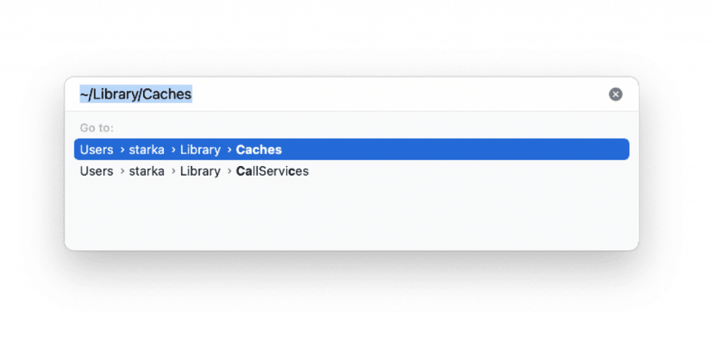 caches in library